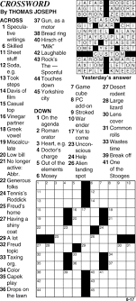 As you know we are a group of friends determined everyday to solve different puzzles and our goal is to help people walkthrough the difficult questions shown in thomas joseph crossword. Thomas Joseph Crossword Puzzles Printable Free