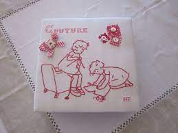 Broderie Rouge Broderie Motifs Blackwork Craft