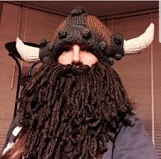 These ear warmer headband knitting patterns offer coverage and coziness to keep out the chill while keeping your style. Knitted Viking Hat That I Made For My Brother Knitting