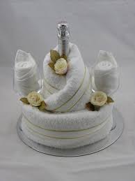 Loops can help make bath towels more absorbent. Bridal Shower Towel Cakes 12 Adorable Ideas