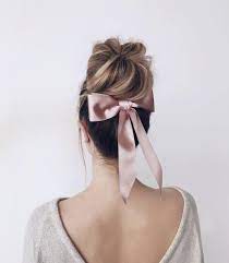 5 Quick And Easy Holiday Hairstyles That Take 5 Minutes 5 Minute Hairstyles Ribbon Hairstyle Hair Styles