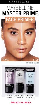 Blur Away Skin Concerns With This Weightless Primer From Maybelline Face Studio Master Prime Primer Color Maybelline Face Primer Maybelline Face Prime Makeup