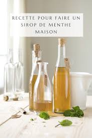 Recette Pour Faire Un Sirop De Menthe Maison Sirop De Menthe Maison Sirop De Menthe Faire Un Sirop