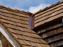 Place another shake at the opposite edge of the roof and nail it down. De Pa Wood Shake Roofing Contractor All Roofing Solutions