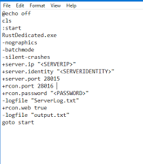 I run the serverstart.bat file, it flashes the cmd for a brief moment, not long. How To Make A Rust Server In 10 Minutes Easy