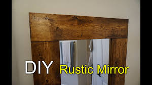 Woven textiles are also an excellent idea. Rustic Floor Mirror Diy Easy Project Youtube