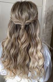 Half up half down hairstyles are easy to create and extremely versatile. Half Up Half Down Hairstyles For Any Occasion Simple Twisted Half Up Curl Locks