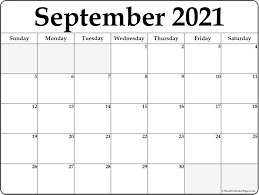 Free september 2021 calendar templates in word, pdf formats. Free Printable Monthly Calendar September 2021 Monthly Calendar