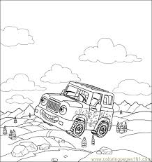For toddlers, it is preferable to pick big pictures where it will be difficult to miss or to pass lines. Frankie 4 Wheeler Coloring Page For Kids Free Vehicle Transport Printable Coloring Pages Online For Kids Coloringpages101 Com Coloring Pages For Kids