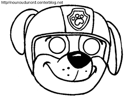 Pat Patrouille Ryder Ruben Rocky Stella Chase Masque Masque A Imprimer Masque Et Coloriage Poisson