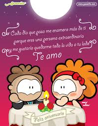 Gusanito Com Feliz Aniversario De Novios Postales De Amor Gusanito Amor