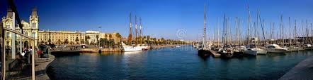 Port Of Barcelona Port In Beautiful Cities Name脗麓s Barcelona Spain Affiliate Barcelona Port Beautiful Spa Barcelona Stock Images Free Stock Images