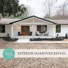 When thinking about renovating their homes, most people focus on the interior space and spice up their living rooms, bedrooms, bathrooms, and kitchens. Exterior Makeover Reveal Notes From Home Beneath My Heart