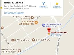 Our large centre is perfect for businesses and those living in the south west. Metallbau Gerhard Schwald Schlosser Mallorca Schlosser Metallbau Mallorca Gerhard Schwald