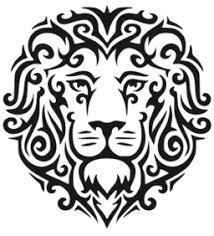 Lion Face Curls Tattoo Svg Picture Tribal Tattoos Tribal Lion Lion Tattoo