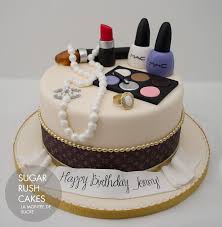 Birthday cakes, colorful cakes, themed cakes. Makeup Cake Make Up Cake Cake Makeup Birthday Cakes