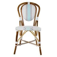 French Bistro Chair White Grey Azure Bistro Chairs French Bistro Chairs Bistro Furniture