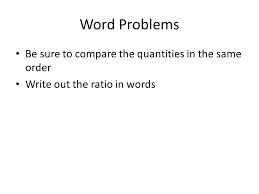 Understand ratio concepts and use ratio reasoning to solve problems. 5 7 Solving Proportions Property Of Proportions The Cross Products Of A Proportion Are Always Equal Ppt Download