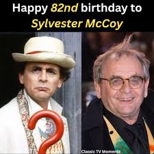 Happy Birthday to Sylvester McCoy, a true favourite of British screen and  stage. Best known as the Seventh Doctor in Doctor Who, he brought a mix of  charm, eccentricity and sharp wit