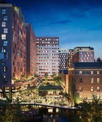 The architecture of manchester demonstrates a rich variety of architectural styles. Mecanoo Designs Residential Development As A Melting Pot In The Historic Canal Street Of Manchester