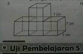 Sisi kubus = 5 cm tinggi alas prisma segitiga = 4 cm panjang alas prisma segitiga = 6 cm ditanyakan : Hitunglah Volume Gabungan Dari Kubus Tersebut Jawab Yh Pake Cara Brainly Co Id