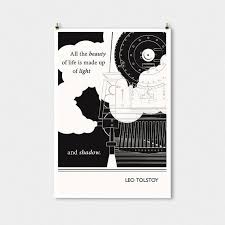 Literary Art Print Leo Tolstoy Quote Illustration By Obviousstate 24 00 Tolstoy Quotes Leo Tolstoy Quotes Literature Quotes
