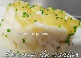 Le Coin De Carlos Risotto Aux Pommes Risotto Pomme Alimentation