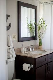 Diy Shiplap Bathroom Reveal And Full Source List Diy Playbook White Bathroom Accessories Bathroom Update Brown Bathroom Decor