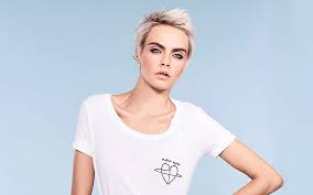 The ultimate cara delevingne makeover. Hd Wallpaper Cara Delevingne Model Actress Short Hair Looking At Viewer Wallpaper Flare