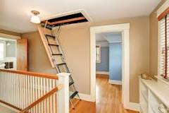 Image result for how do you fix a broken attic ladder