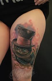 Cheshire cat smile tattoo 26 staggering cheshire cat tattoo ideas. Maui Meherzi Cheshire Cat Tattoos Von Tattoo Bewertung De