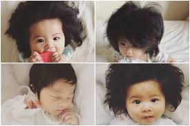 Black hair is legit art, but we knew this. 7 Month Old Japanese Girl With Full Head Of Thick Hair Becomes Latest Instagram Sensation East Asia News Top Stories The Straits Times