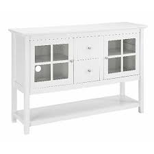 Maybe you would like to learn more about one of these? White Wooden And Glass Buffet Tv Stand Kirklands