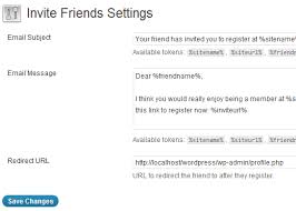 How To Allow Users To Invite Their Friends To Register In Wordpress Wordpress Plugins Invitations Invite Friends