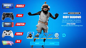 Check spelling or type a new query. How To Get Ruby Shadows In Mobile Ps4 Nintendo Switch Playstation 5 Xbox Console In Fortnite Dztechno