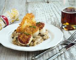 Add the onion and cook, stirring occasionally, until translucent, about 5 minutes. Jumbo Scallops With Wild Mushroom Risotto