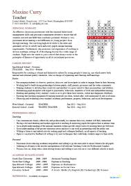 Recruiters don't spend time reading your resume end to end. Teacher Resume Crossword Template Cv Skills High School Objective Example Teaching Eleme Teacher Resume Examples Secondary School Teacher Teacher Resume