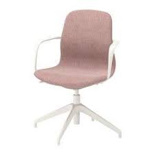 Langfjall Conference Chair With Armrests Gunnared Light Brown Pink Width 26 3 8 Shop Online Or In Store Ikea Dining Chairs Diy Pink Desk Chair Upholstered Chairs