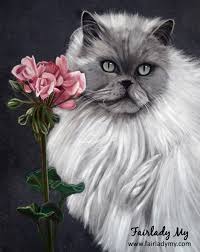 Dessin Portrait Chat Persan Au Pastel Sec Et Pan Pastel Fairlady My Art Portrait Dessin Dessin Les Arts