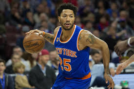 Interesting, derrick rose getting traded to the derrick rose's legs of basketball teams. Knicks Reportedly Interested In Re Signing Derrick Rose After Last Year S Experiment Failed Sbnation Com