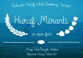 Bu mana satu bantuan huruf mau di mana. 15 Font Tegak Bersambung Yang Keren Dan Indah Grafis Media