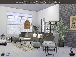 We've put together a lost of our ten favorite loft, industrial and urban themed furniture sets for . The Sims Resource Tuomo Sectional Sofa Set And Extras