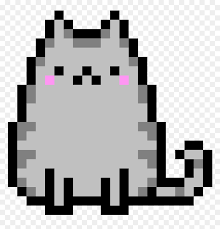 How to turn any image in to pixel art in minecrafthey, guys, today i bought you another minecraft tutorial. Pusheen Pixel Art Minecraft Hd Png Download Vhv