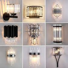 Check spelling or type a new query. Jmzm Modern Black Crystal Wall Light Led Bathroom Lamp Bedside Wall Sconce Lamp For Bedroom Living Room Nordic Light Fixtures Led Indoor Wall Lamps Borna S General Hardware Ltd
