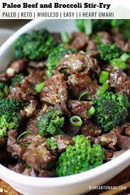 Chinese Beef And Broccoli Stir Fry Keto Paleo Whole30 Recipe Beef With Broccoli Recipe Paleo Beef Paleo Recipes
