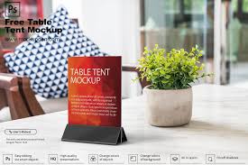 Free Table Tent Mockup Psd Template In 2020 Psd Templates Mockup Psd Stationery Mockup
