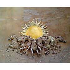 Image Result For Relief 3d Murals Technique Mural Wall Art Horse Mural 3d Wall Art