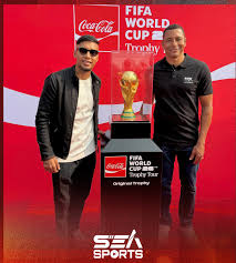 Sea - ঢাকায় পৌঁছেছে ফিফা বিশ্বকাপ ট্রফি #FIFA #fblifestyle #seasports |  Facebook