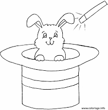 Coloriage lapin les beaux dessins de animaux a imprimer et. Ingegneria Fagioli Verdi Del Browser Coloriage Chapeau Magicien Falco Richiedente Interesse