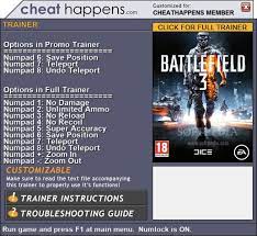 These will let players pay to get hold of unlocks like weapons, . Battlefield 3 3 Trainer Download